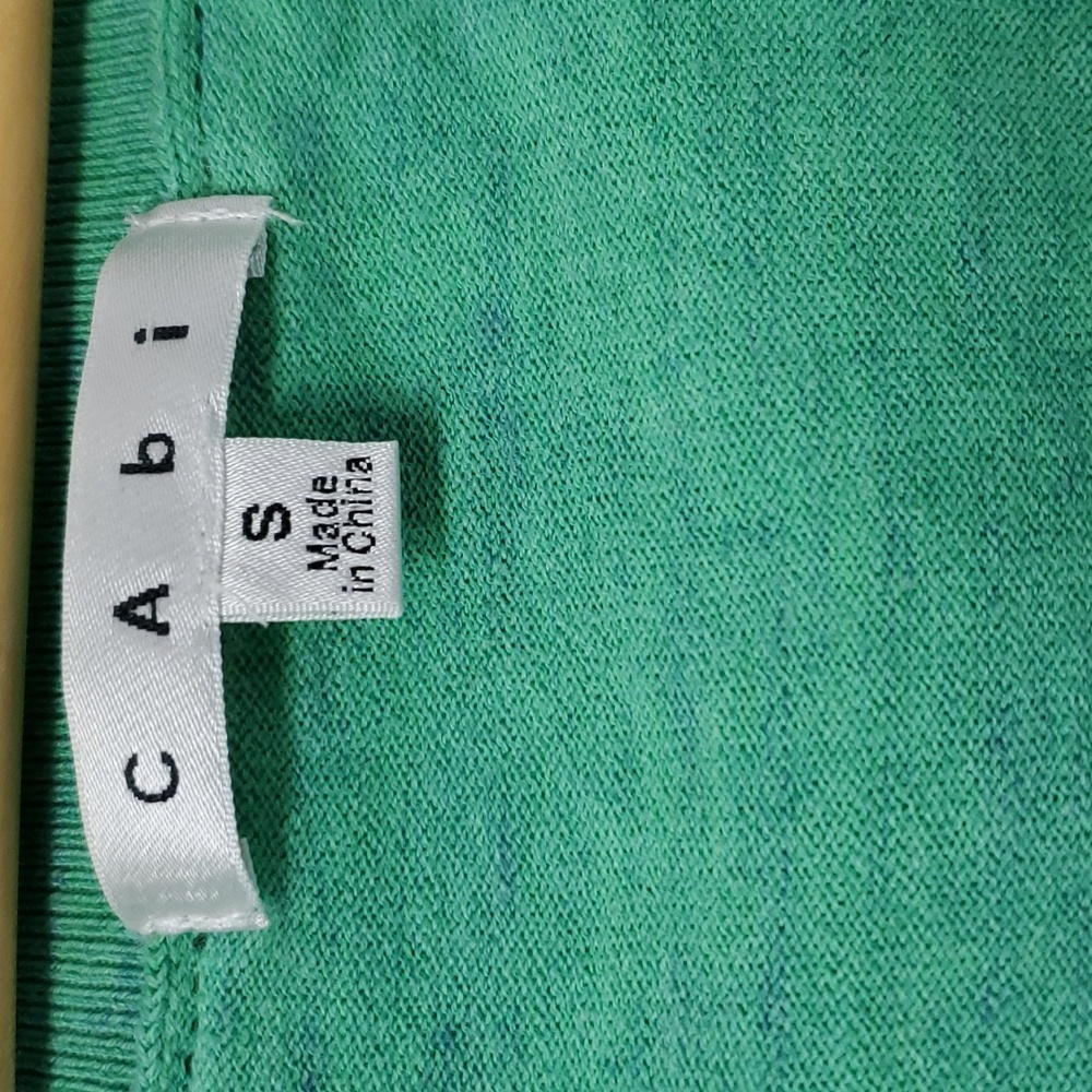 Cabi Green button down - Picture 2 of 4
